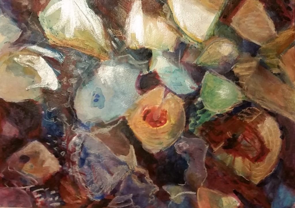before winter - original artwork by Lee Suzanne Jordan