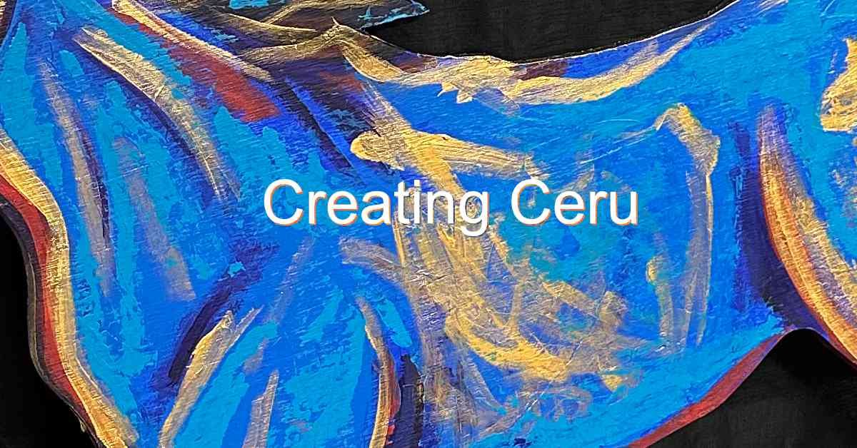 Creating Ceru the hand painted wood horse