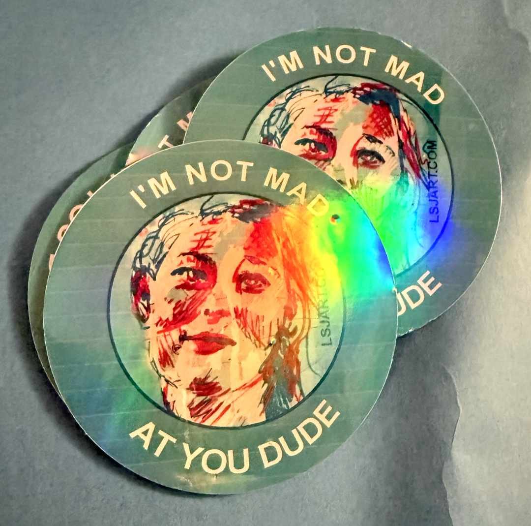 Renee Good Art Stickers (3 in Circle) - Image 3